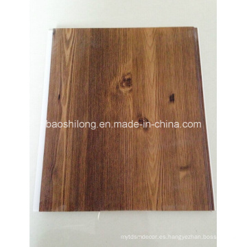 Hotselling panel de pared laminado de PVC de 25 cm de ancho